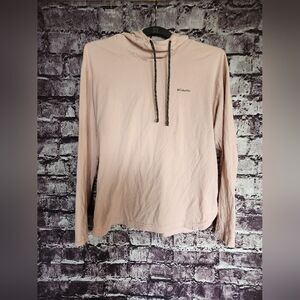Columbia Light Pink Hoodie Sz XL